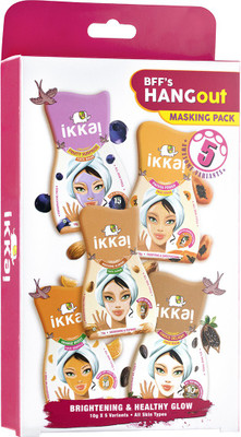 

Ikkai Bffs Hangout Masking Pack (5 Variants Inside)(50 g)