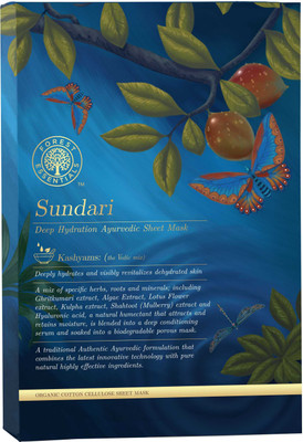 

Forest Essentials Sundari Deep Hydration Ayurvedic Sheet Mask(90 g)