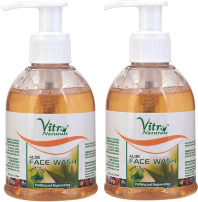 

Vitro Naturals Aloe Pack of 2 Face Wash(150 ml)