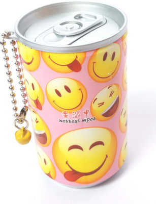 

Dream Collection Pink Smiley Can Face Wipe(Pack of 30)