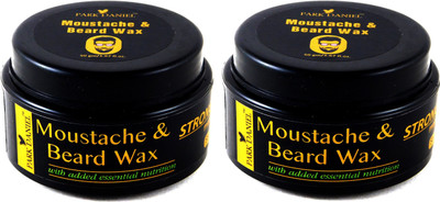 

Park Daniel Moustache & Beard Wax Combo of 2 Bottles of 50 gm(100 gm) Wax(100 g)