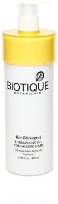 

BIOTIQUE BIO Biotique Bhringraj Therapeutic Oil For Falling Hair Intensive Hair Regrowth Treatment, 800Ml(800 ml)
