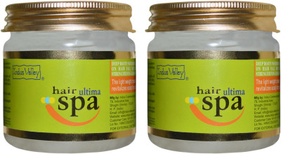 

Indus Valley Natural Hair Ultima Spa - Twin Pack - For Deep Conditioning of Hairs(350 ml)