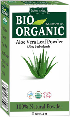 

Indus Valley BIO Organic Aloe vera Powder (100% Natural)(100 g)