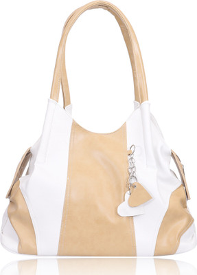 

BELIZZA Shoulder Bag(Beige, White)