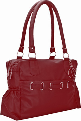 

Lady bar Hand-held Bag(Maroon)