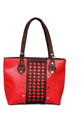 

Ritupal Collection Shoulder Bag(Red, Brown), Brown;red