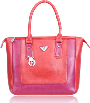 

BELIZZA Shoulder Bag(Red, Pink), Pink;red