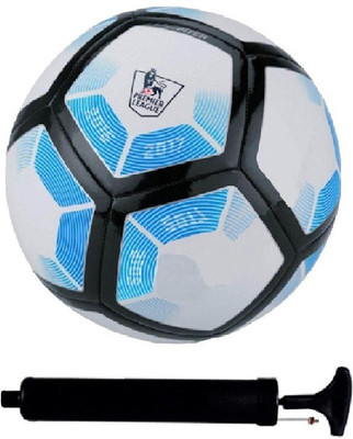 

SportsCorner Kit of Blue/White/Black Football (Size-5) with Air Pump & Needle Football Kit