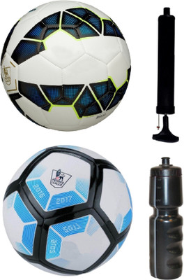 

SportsCorner Kit of League Blue/White + Blue/White with Air Pump & Sipper Football Kit