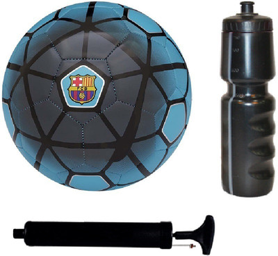 

SportsCorner Kit of Blue Football (Size-5) with Air Pump & Sipper Football Kit