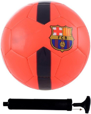 

SportsCorner Kit of Orange/Blue Football (Size-5) with Air Pump & Needle Football Kit