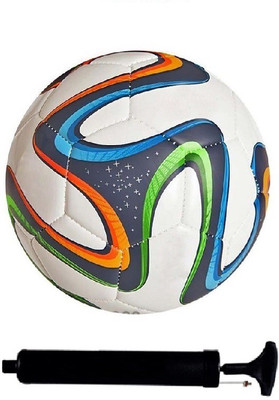 

SportsCorner Kit of Multicolor Football (Size-5) with Air Pump & Needle Football Kit
