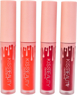 

Kiss Beauty Matte Longlasting Lipgloss(24 ml, Glam Girl)