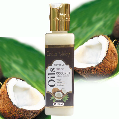 

Indus Valley 100% Pure and Natural Coconut Carrier Oil - For Skin and Hair(100 ml)