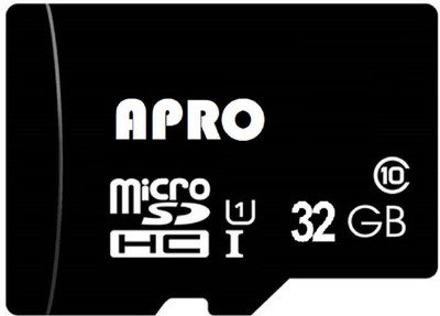 

Apro Ultra Xdisk 32 GB MicroSDHC Class 10 20 MB/s Memory Card