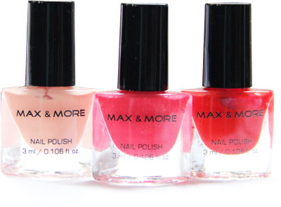 

Max&More Mini Nail Polish Set Berrylicious(Pack of 3)