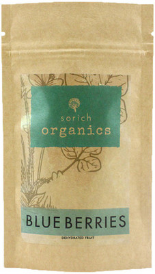

Sorich Organics Dried Blueberries | Unsulphured, Unsweetened & Naturally Dehydrated Blueberry(150 g, Pouch)
