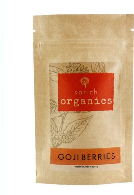 

Sorich Organics Naturally Dried Goji Berries | Unsulphured, Unsweetened & Naturally Dehydrated Bilberries(300 g, Pouch)