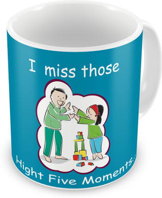 

Indigifts Gift for Raksha Bandhan Rakhi Gifts for Brother Sister on Bhaidooj Birthday Anniversary (IDSRAF16207) Ceramic Mug(330 ml), Multicolor;white