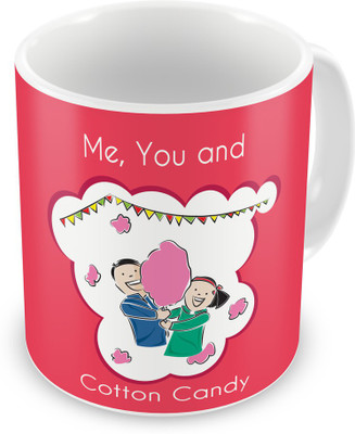 

Indigifts Gift for Raksha Bandhan Rakhi Gifts for Brother Sister on Bhaidooj Birthday Anniversary (IDSRAF16215) Ceramic Mug(330 ml), Multicolor;white