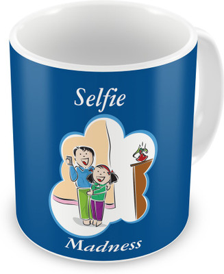 

Indigifts Raksha Bandhan Rakhi Gifts for Brother Sister on Bhaidooj Birthday Anniversary (IDSRAF16211) Ceramic Mug(330 ml), Multicolor;white