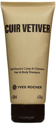 

Yves Rocher Cuir Vetiver Hair & Body Shampoo(200 ml)