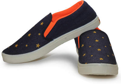

Scantron 017-C6 Slip On Sneakers For Men(Blue, Blue::yellow