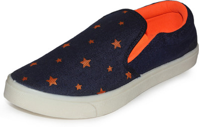 

Scantron 017-C6 Slip On Sneakers For Men(Blue, Blue::orange