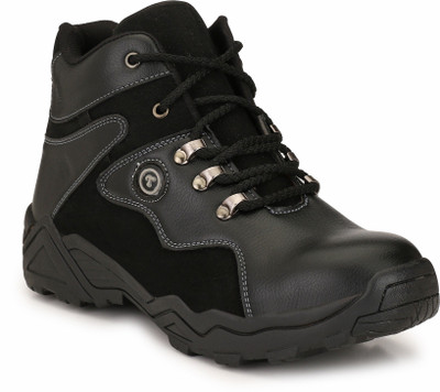 

Fashion Tree Steel Toe Safety Shoe for Men, TW27 Outdoors For Men(Black