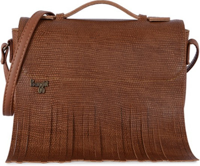 

Baggit Women Casual Brown PU Sling Bag