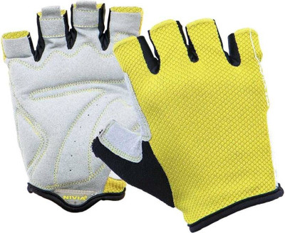 

Nivia 'Cromo' (Medium) Gym & Fitness Gloves (, Multicolor