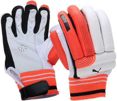 

Puma EVO 6 Batting Gloves Batting Gloves (Small Boys, White, Orange), Orange;white