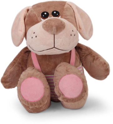 

My Baby Excel Dog with Pink Dungaree 34 cm - 34 cm(Pink)