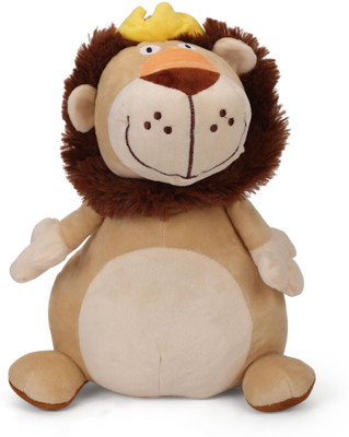 

My Baby Excel Lion with Crown - 33 cm Light Brown Colour - 33 cm(Brown)
