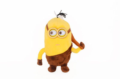 BOOBOO MINION SOFT - 30 cm(Yellow, Black, Brown, White), Black;brown;white;yellow