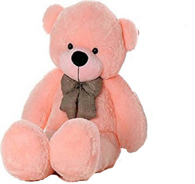 

Toy Galaxy 4 Feet Stuffed Spongy Huggable Cute Teddy Bear Birthday Gifts Girls Lovable Special Gift High Quality - 122 cm(Multicolor)