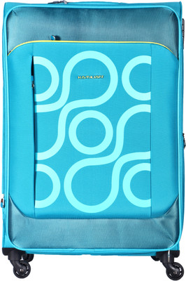 

Kamiliant Harita Plus TSA Soft Trolley Aqua, 81 cm Expandable Check-in Luggage -  inch(Blue