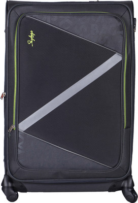 

Skybags Spotlight Spinner Soft Trolley Grey, 75 cm Expandable Check-in Luggage - 29 inch(Grey)