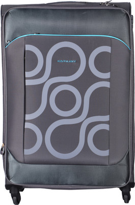 

Kamiliant Harita Plus TSA Soft Trolley Grey, 81 cm Expandable Check-in Luggage -  inch(Grey