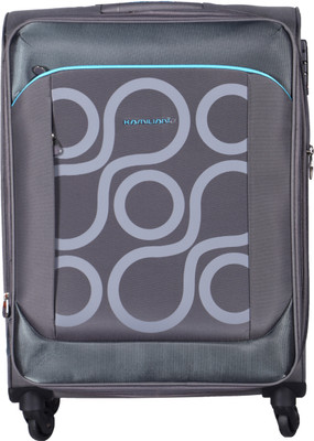 

Kamiliant Harita Plus TSA Soft Trolley Grey, 69 cm Expandable Check-in Luggage -  inch(Grey