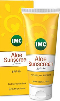 

IMC ALOE SUNSCREEN LOTION - SPF 40(100)
