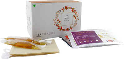 

TeaTreasure Coconut Sencha Tea Sample Mini Pack - Assorted Green Tea(30 g, Box)