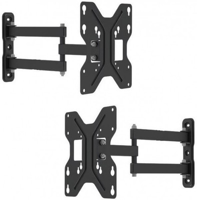 

FKU Se Of 2 Full-motion LED LCD TV Wall Mount 23" to 42" Movable with Capacity upto 30kg Full Motion TV Mount