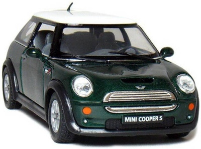 

Green Apple Kaizen Kinsmart Mini Cooper 5" (Green)(Yellow)