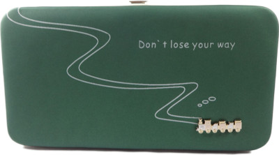 

SB Women Green Artificial Leather Wallet(4 Card Slots)