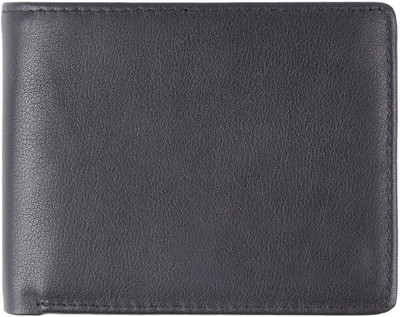 

Styler King Men Black Genuine Leather Wallet(10 Card Slots)