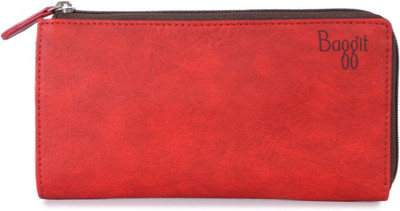 

Baggit Women Red Artificial Leather Wallet(8 Card Slots), Brick red