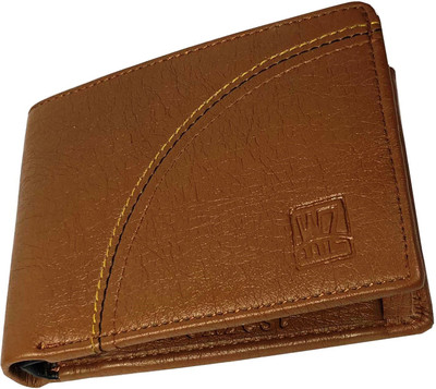 

WENZEST Boys Tan Artificial Leather Wallet(3 Card Slots), Multi