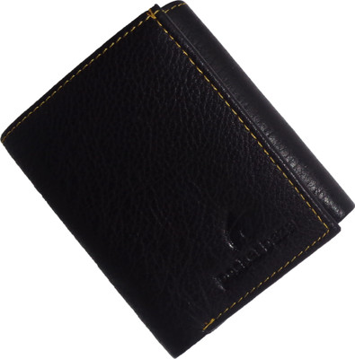 

pocket bazar Men Casual Black Genuine Leather Wallet(6 Card Slots)